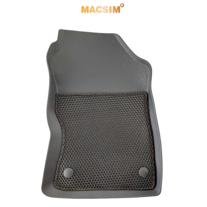 Thảm 2 lớp (sd3) dạng lưới lục giác cho Subaru Crosstrek bề mặt cao su siêu sạch nhãn hiệu Macsim
