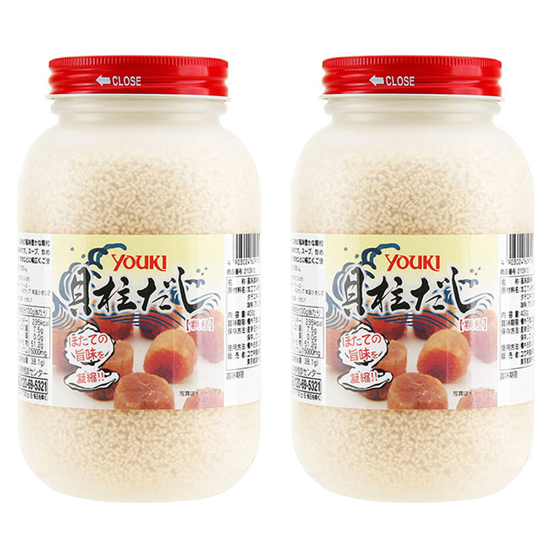 Hạt nêm Dashi cồi sò điệp Youki 400g