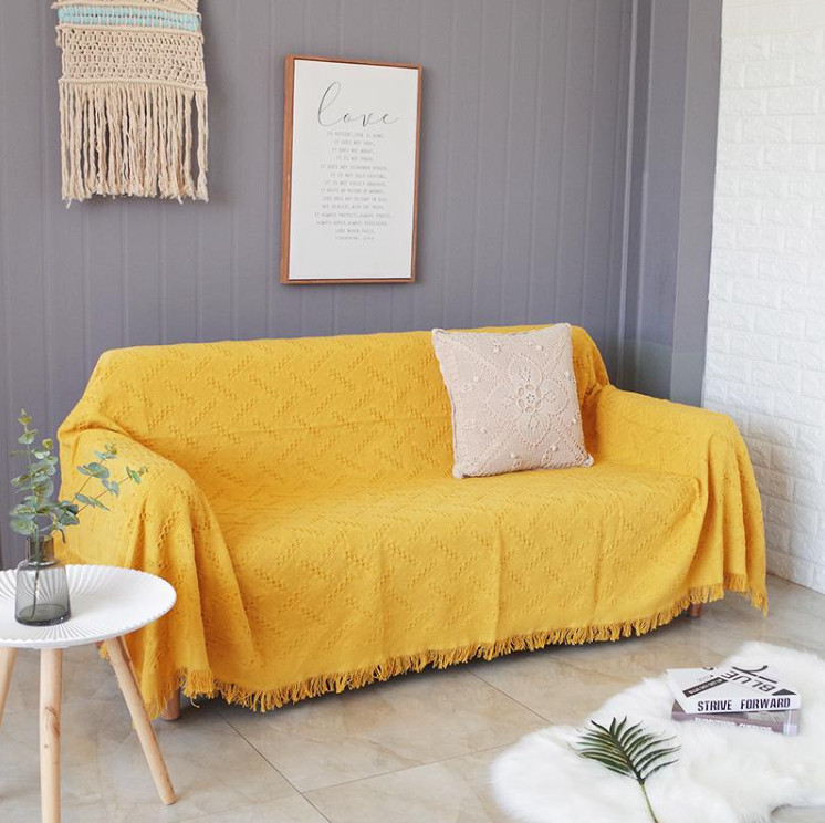 Thảm thổ cẩm decor vintage, Thảm trải sofa, Trải Sàn
