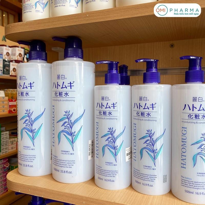 Nước Dưỡng Ẩm Trắng Da Reihaku Hatomugi Lotion (1000ml)