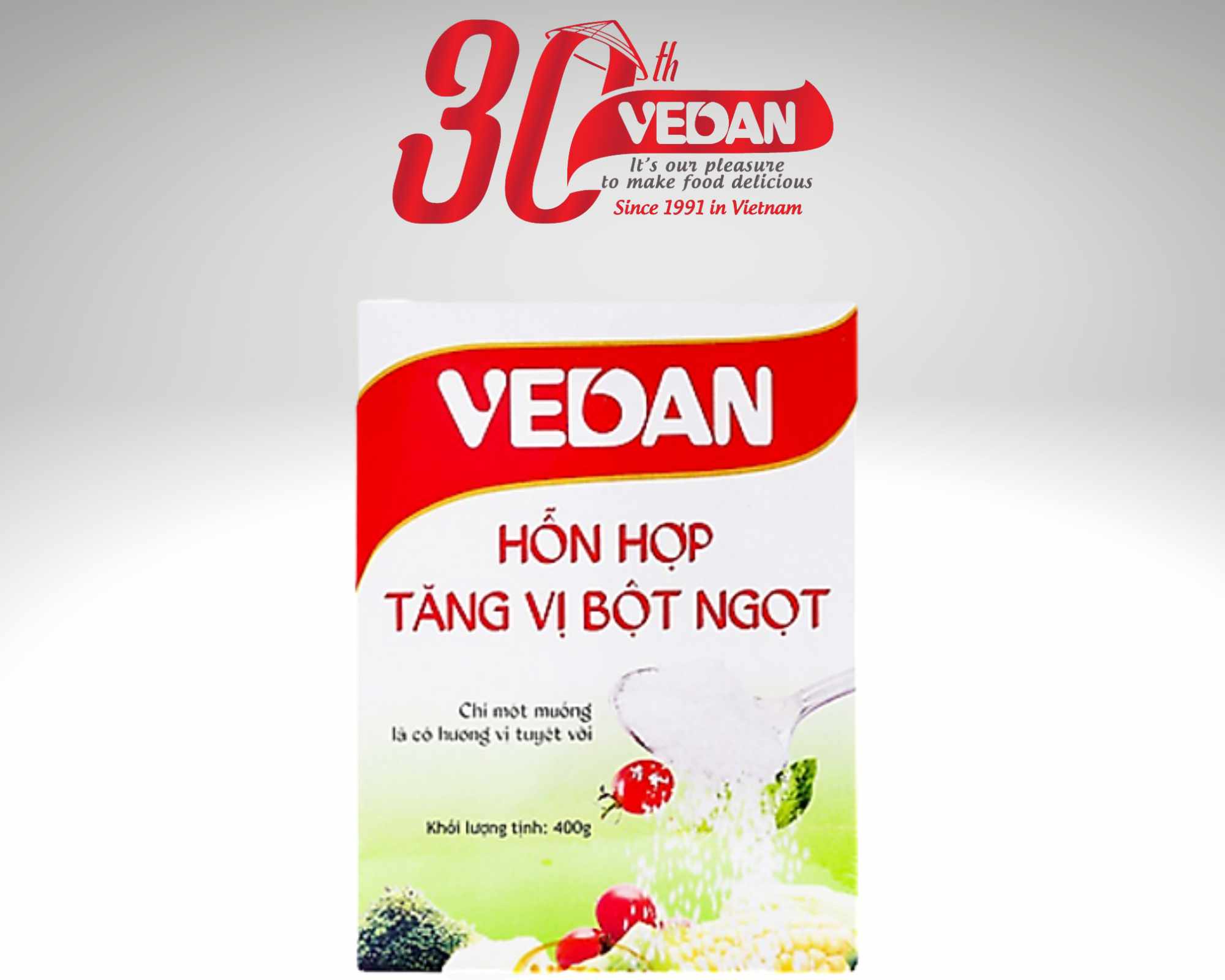 Hình ảnh Hỗn Hợp Tăng Vị Bột Ngọt VEDAN 400g