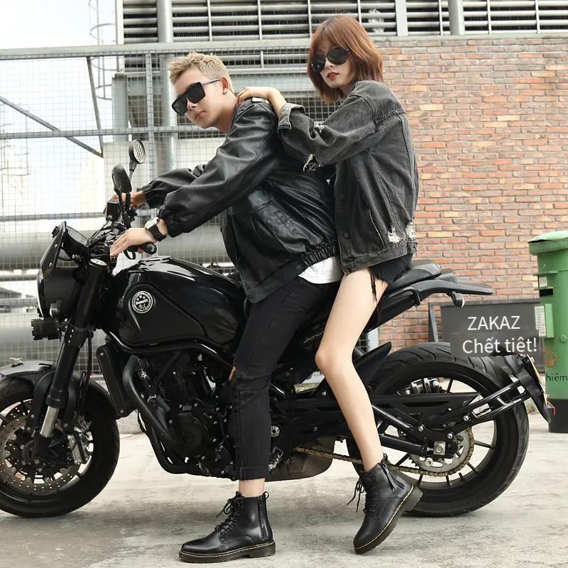 Ưu đãi nhất Martin boots ins giày thường cỡ lớn ưu đãi đặc biệt giày đôi Hàn Quốc