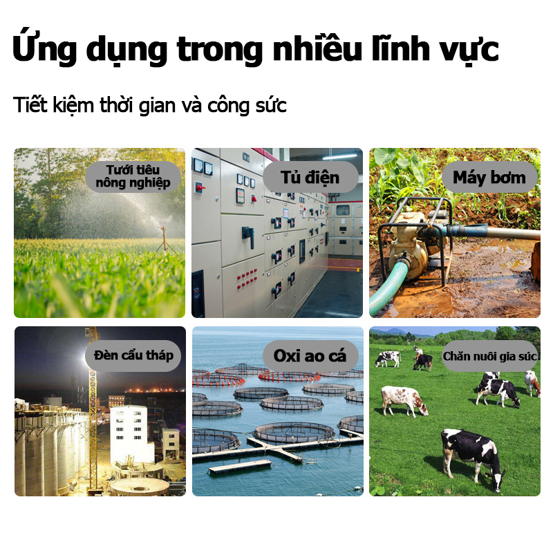 Công tắc điều khiển từ xa 100A 10KW công suất lớn HT-2110KG 1KM