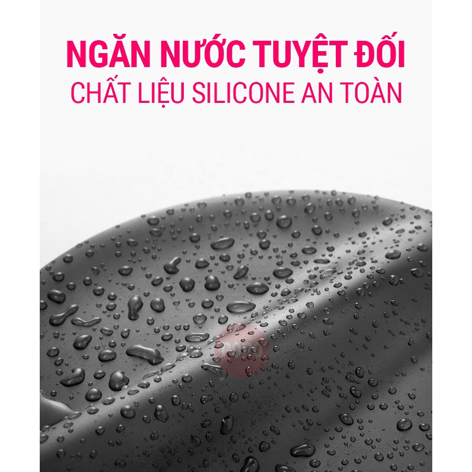 Mũ bơi người lớn chất liệu silicone cao cấp dododios dùng được cho nam, nữ ngăn nước, trùm được búi tóc dài - Mũ bơi trùm tai - Mũ bơi trùm búi tóc - Chính hãng dododios