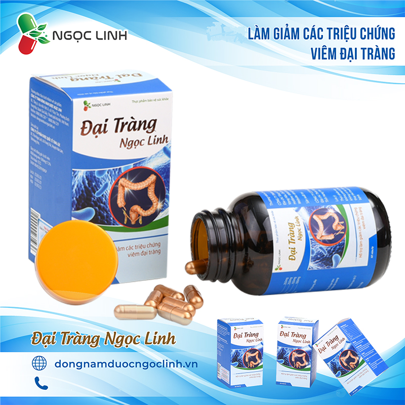 Đại Tràng Ngọc Linh - Hỗ trợ giảm các triệu chứng đau đại tràng