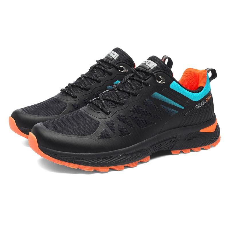 Xiaomi Size Lớn 41-50 Nam Nhẹ Chạy Bộ Thoáng Khí Đi Bộ Giày Chống Thấm Nước Ngoài Trời Giày Sneaker Nam Color: Black Shoe Size: 42