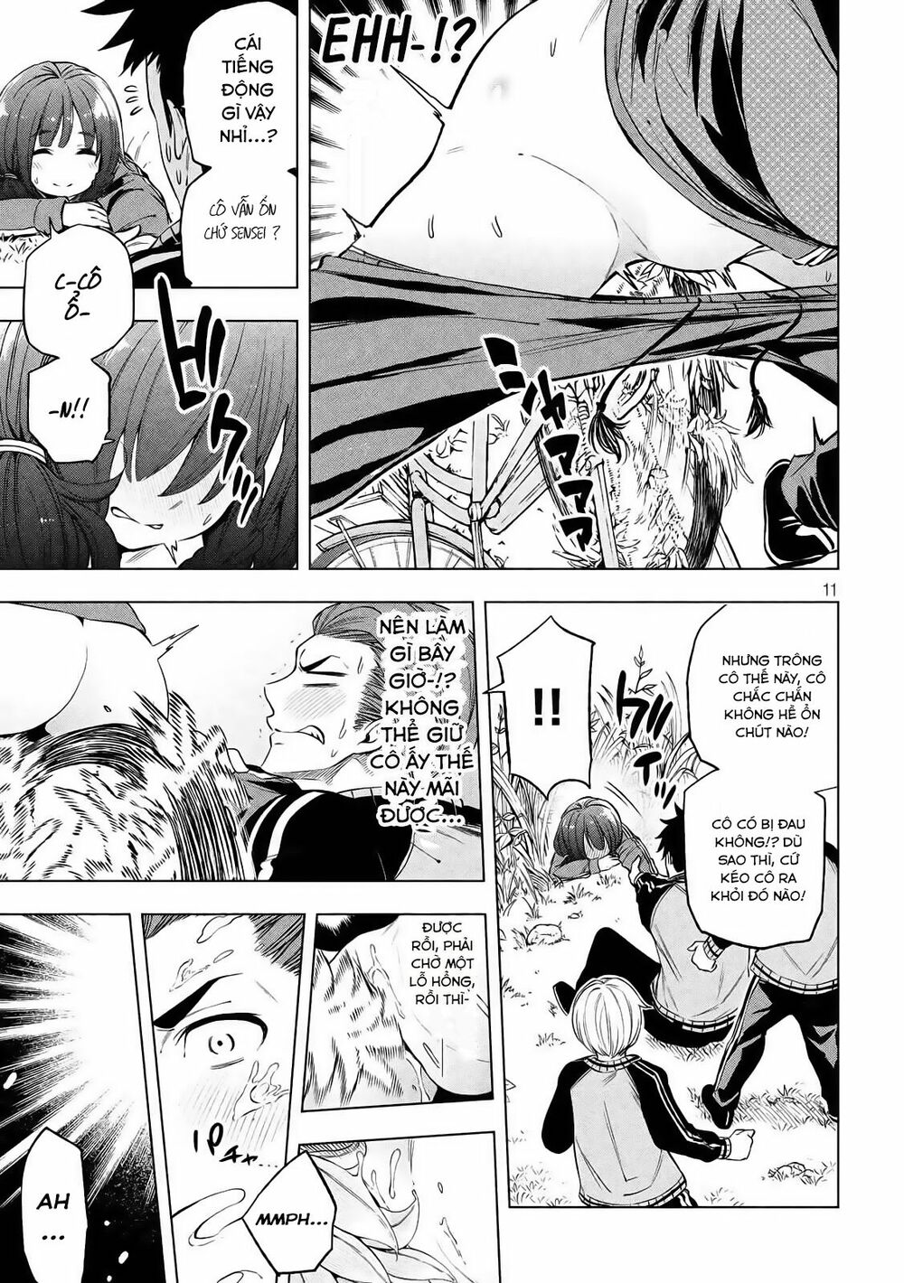 thế quái nào cô giáo lại ở đây!? chapter 13 11