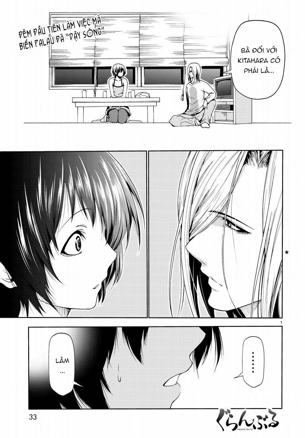 cô gái thích lặn - grand blue chapter 52 1