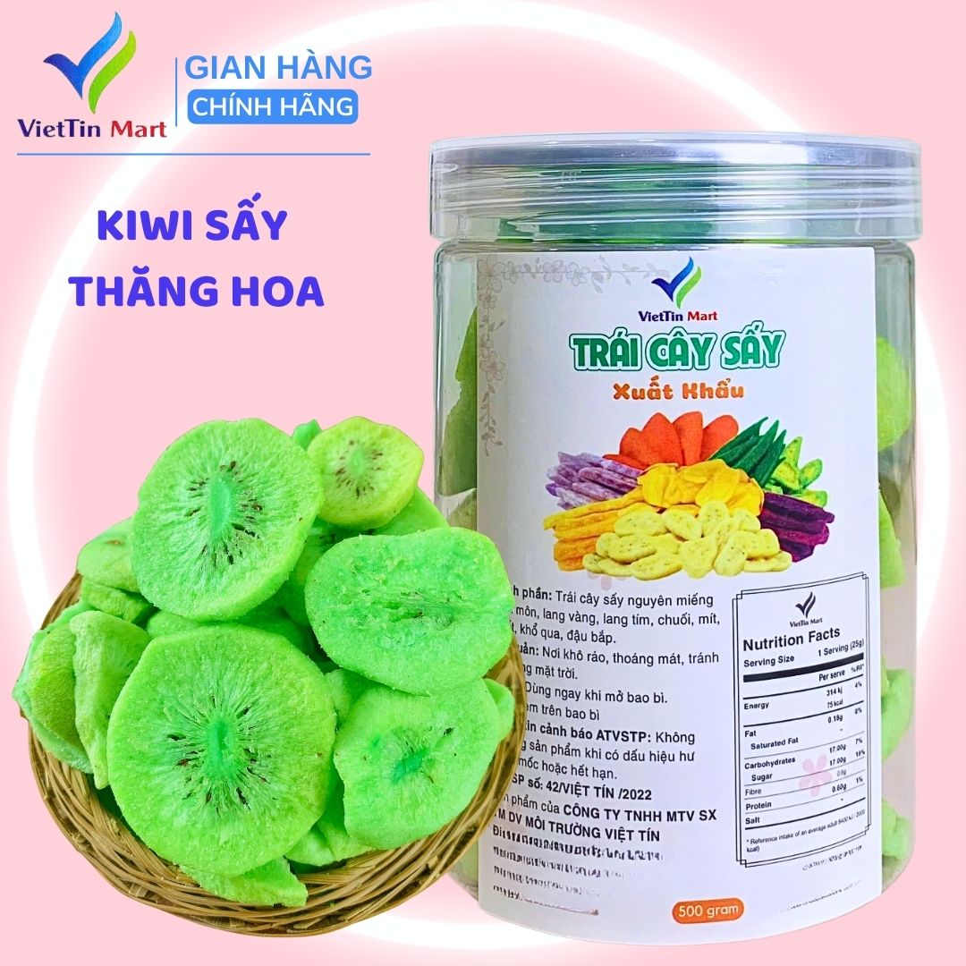 Kiwi Sấy Thăng Hoa 150g Viettin Mart