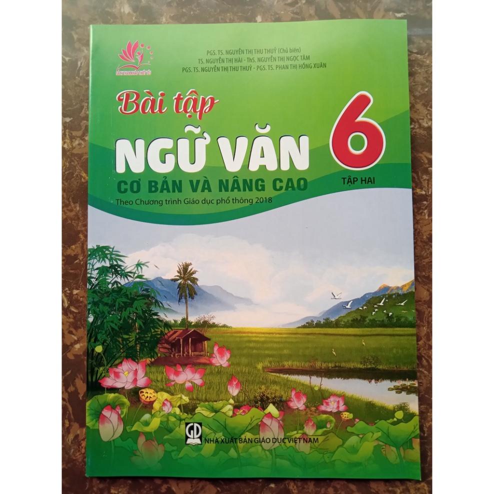 Sách Combo Bài Tập Ngữ Văn 6 Cơ Bản Và Nâng Cao (tập 1+ tập 2)