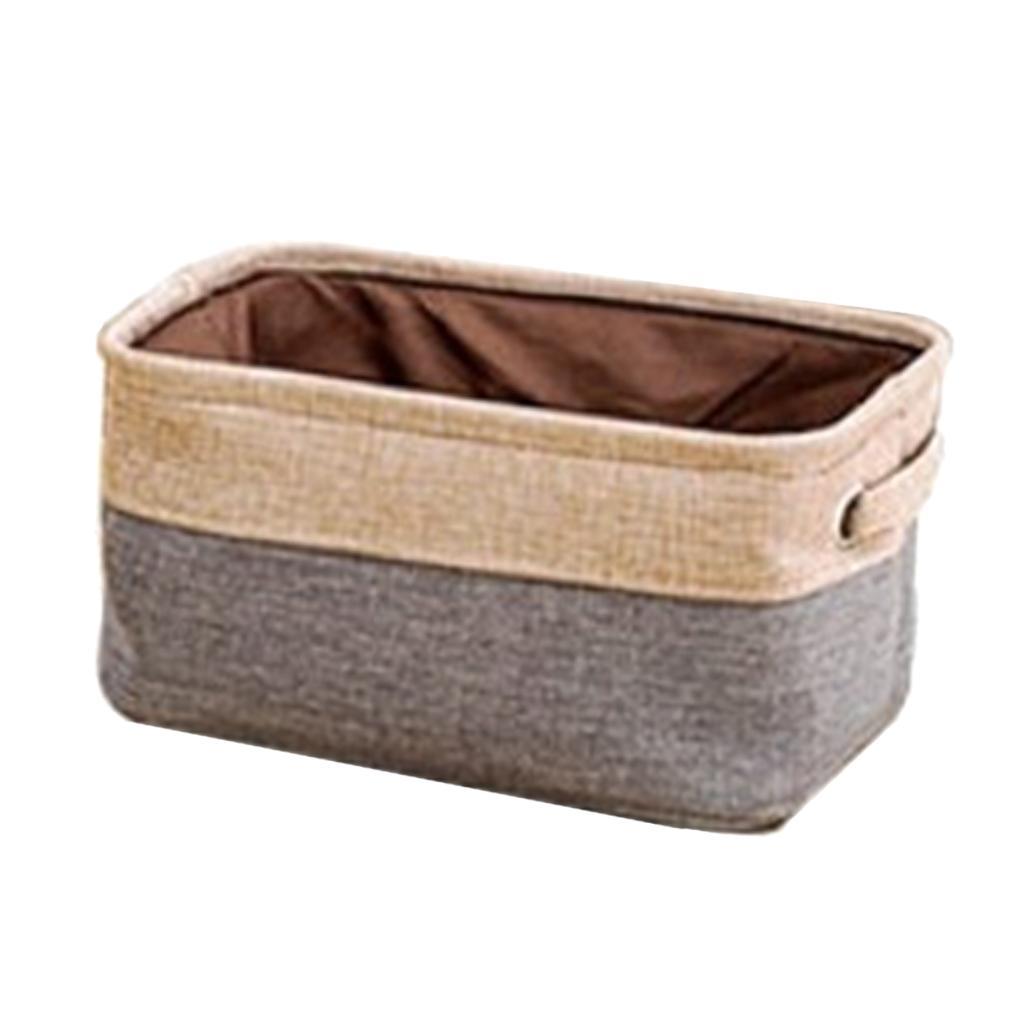 Foldable Storage Basket Clothes Laundry Hamper for