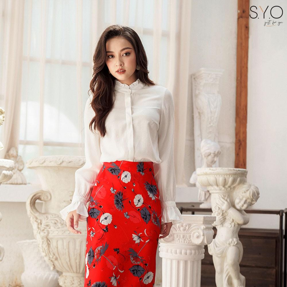 SYO- ÁO BÈO CỔ Selenna Top - A5820006