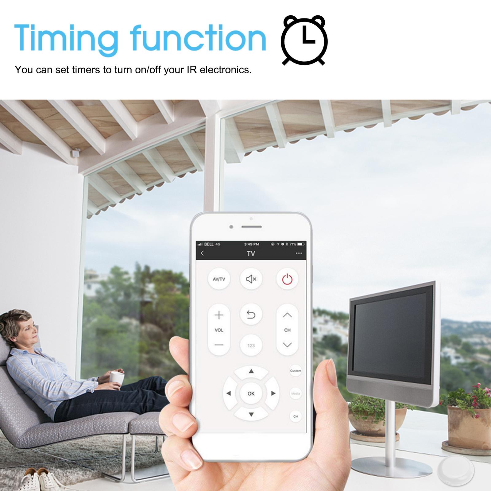 Hình ảnh Tuya WIFI Smart IR Remote Controller Smart Home Infrared Universal Remote Control for Air Conditioner Tuya Smart Life APP