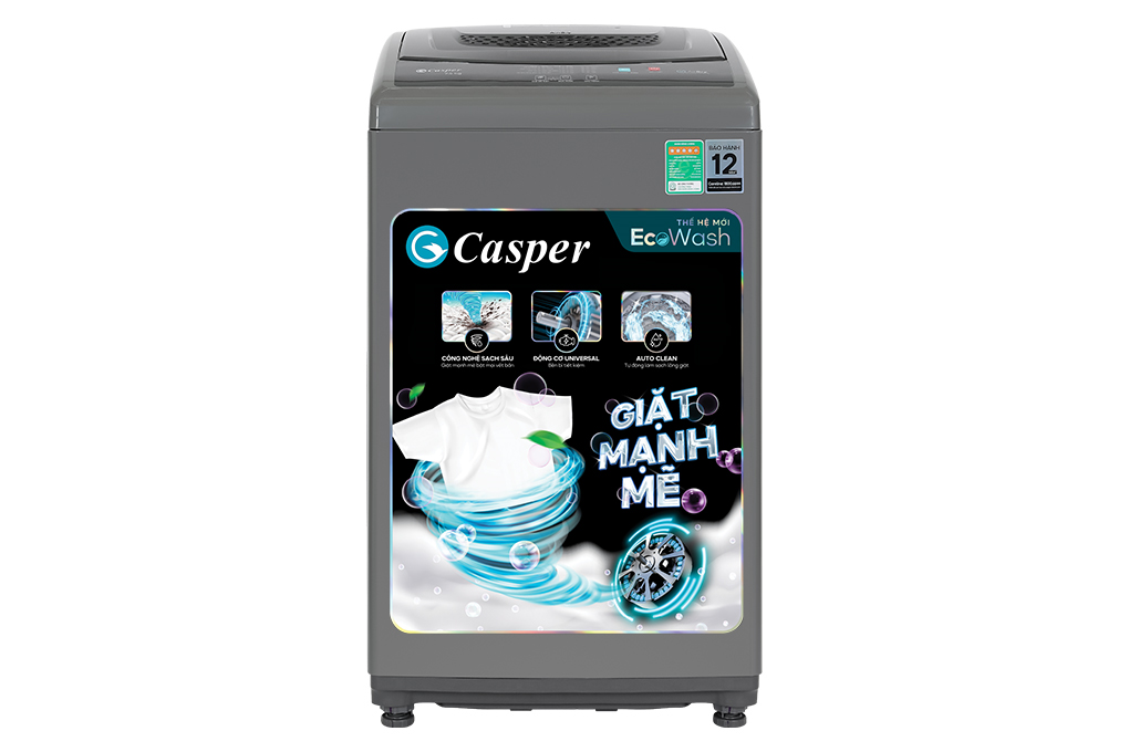 Máy giặt Casper 7.5 kg WT-75NG1 - Hàng chính hãng - Chỉ giao HCM