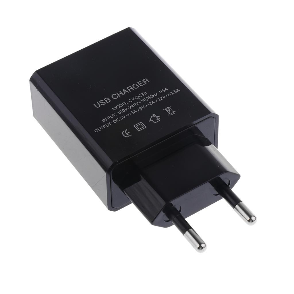 QC3.0 USB Wall Charger Universal Quick Charge Phone Power Adapter EU Plug