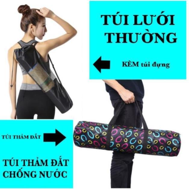 THẢM TẬP YOGA_THẢM TẬP GYM TPE 6MM 2 LỚP -Mai Chi