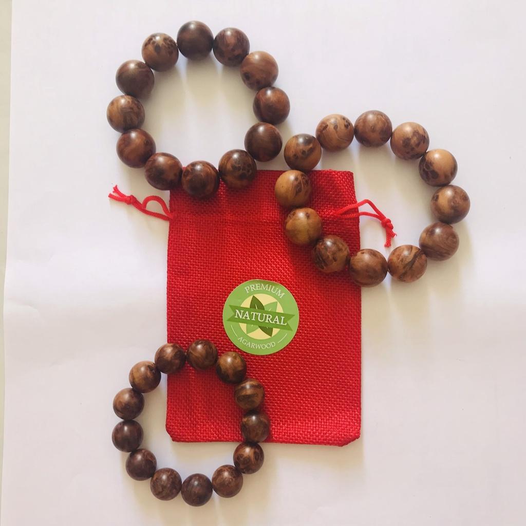 Vòng tay Gỗ Nu Kín Huyết Long Cao Cấp Socotra 12 hạt