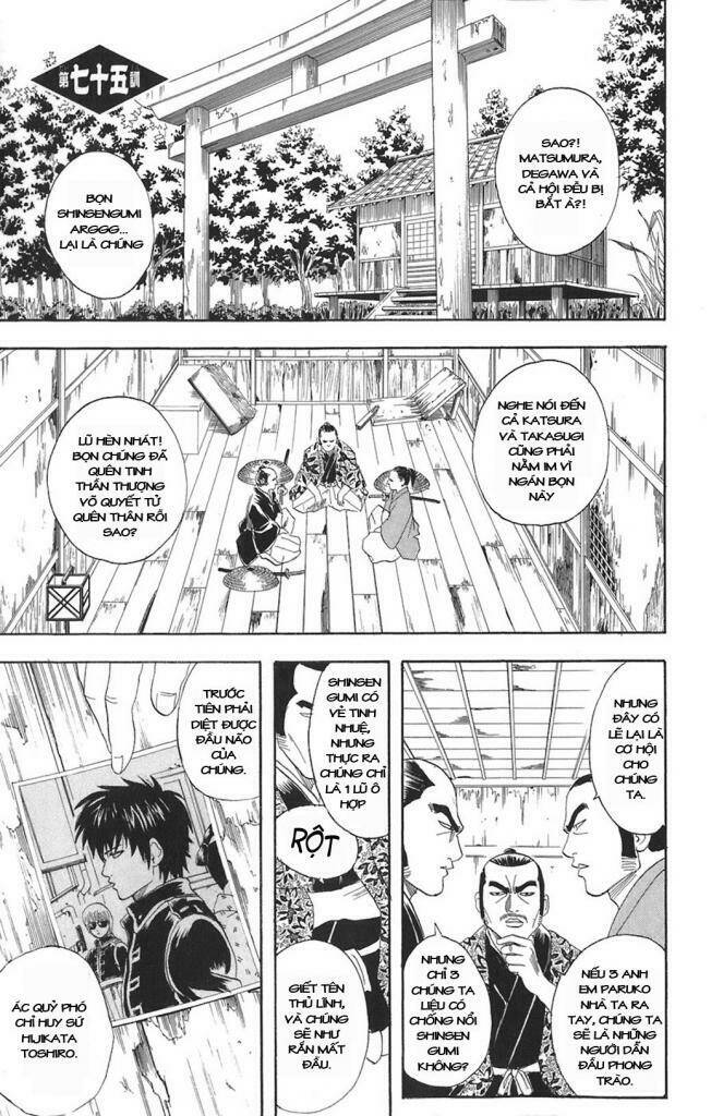 gintama - linh hồn bạc chapter 75 1