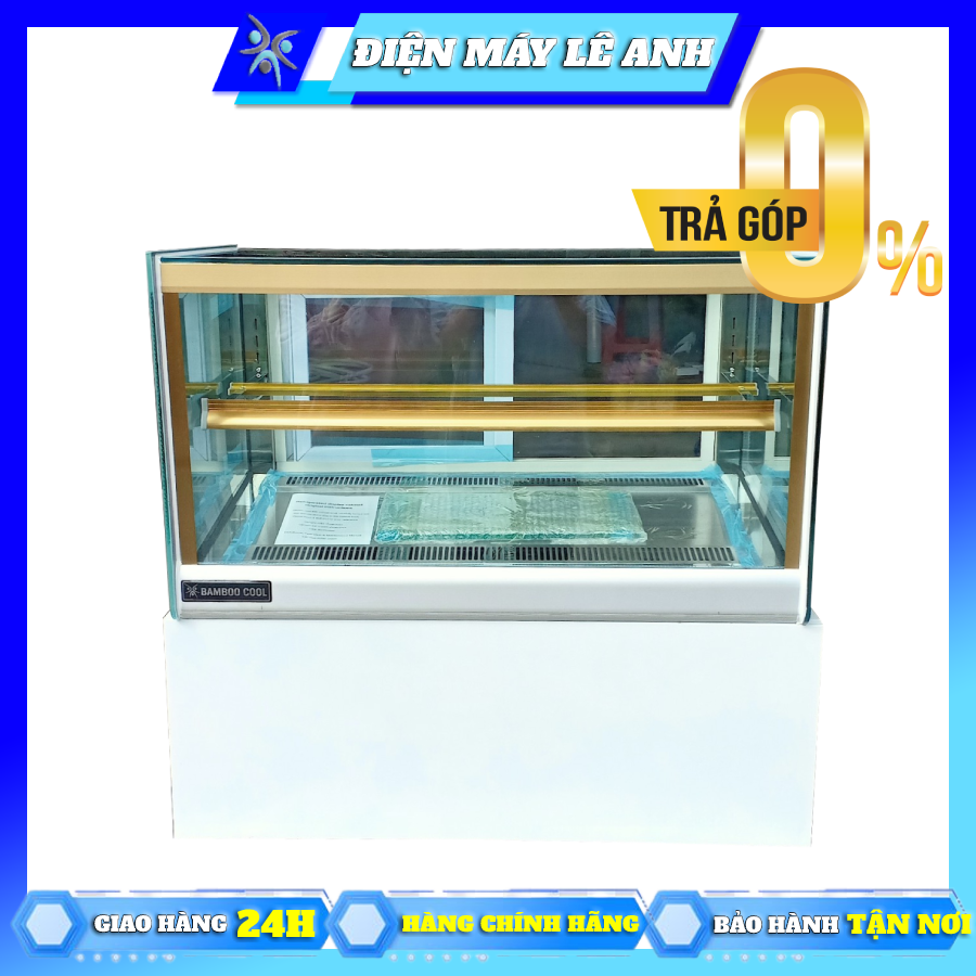 Tủ trưng bày bánh kem 90cm BAMBOO COOL - BẢO HÀNH 2 NĂM - MIỄN PHÍ GIAO TPHCM