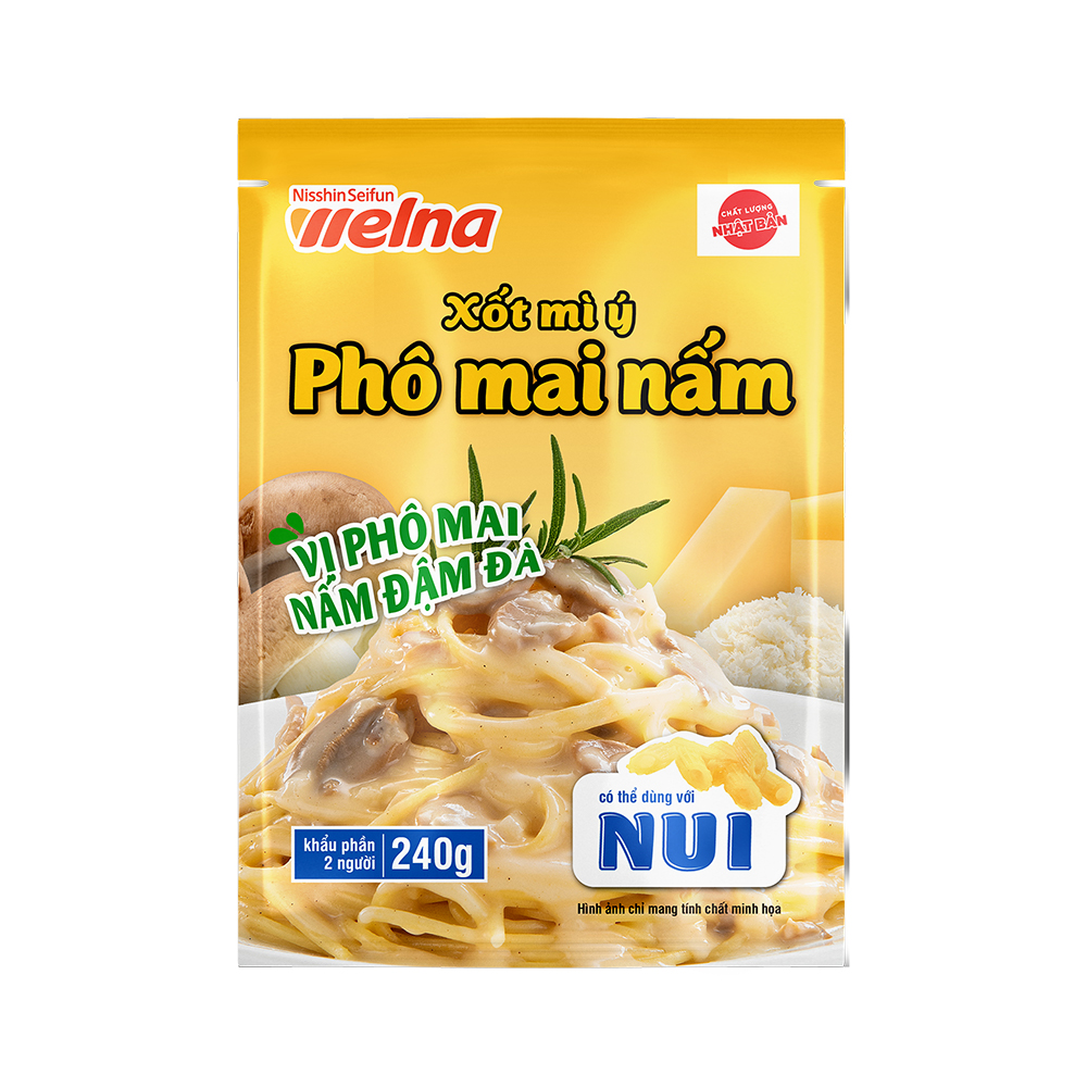 Combo 3 Gói Xốt Mì Ý Nhiều Vị - Nisshin Seifun Welna Shop