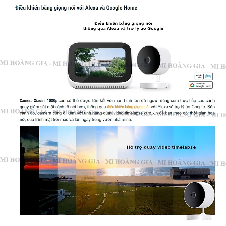 Camera ngoài trời Xiaomi outdoor AW200 MJSXJ05HL bản quốc tế - Hàng nhập khẩu