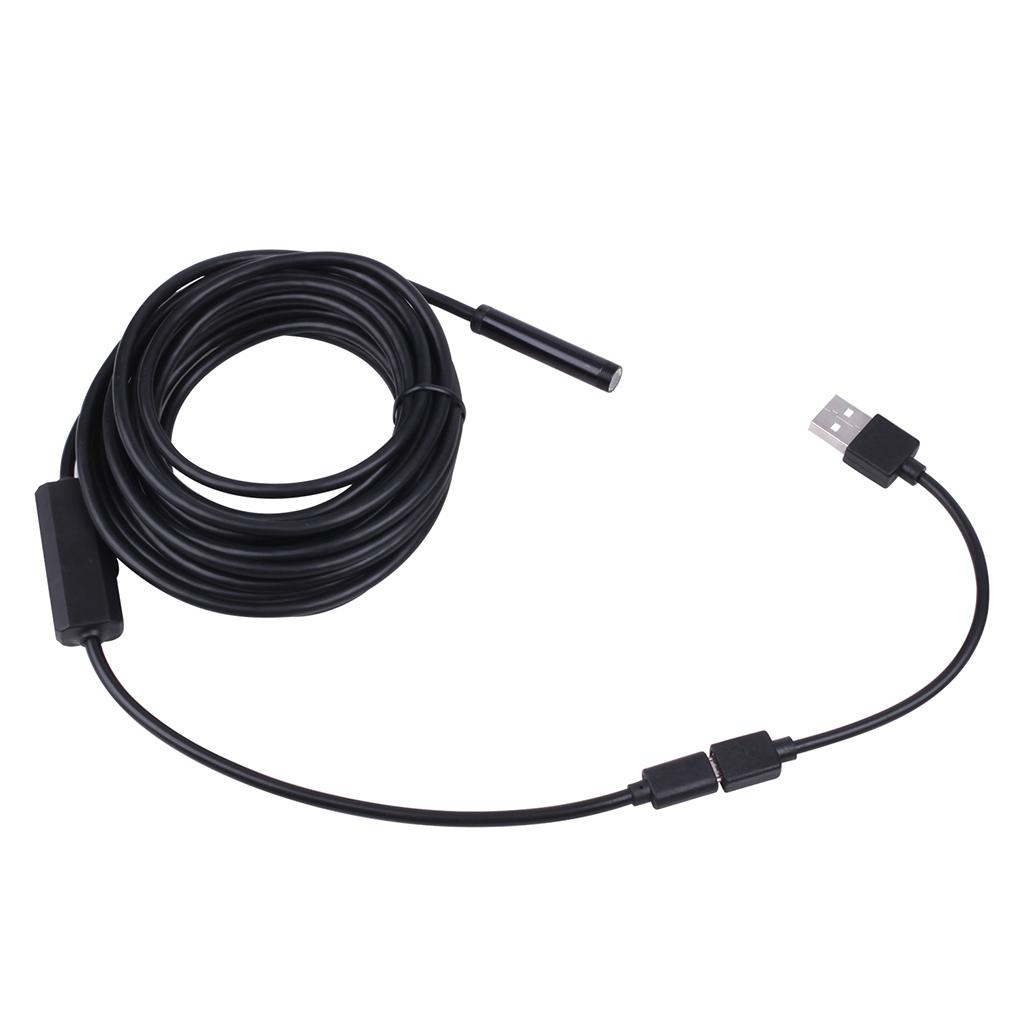 5.5mm USB Inspection Camera HD 1200P IP67 Rigid Tube Wireless Wifi Borescope