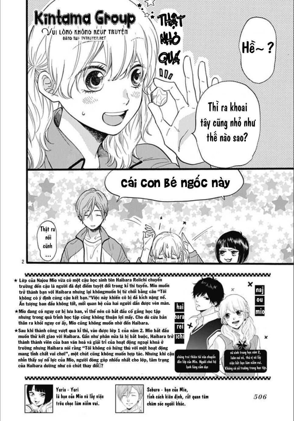 nhìn haibara-kun có vẻ không ổn chapter 3 2