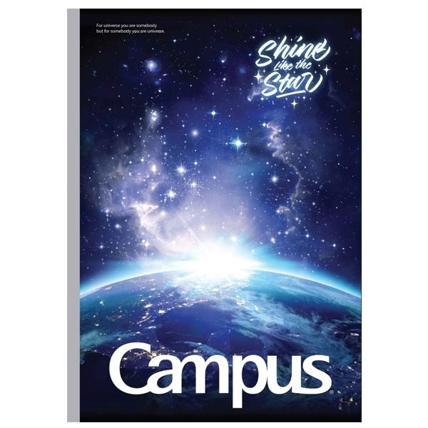 Combo 5 Tập Galaxy B5 Kẻ Ngang Có Chấm 120 Trang ĐL 70g/m2 - Campus NB-BGLX120 (Mẫu Màu Giao Ngẫu Nhiên)
