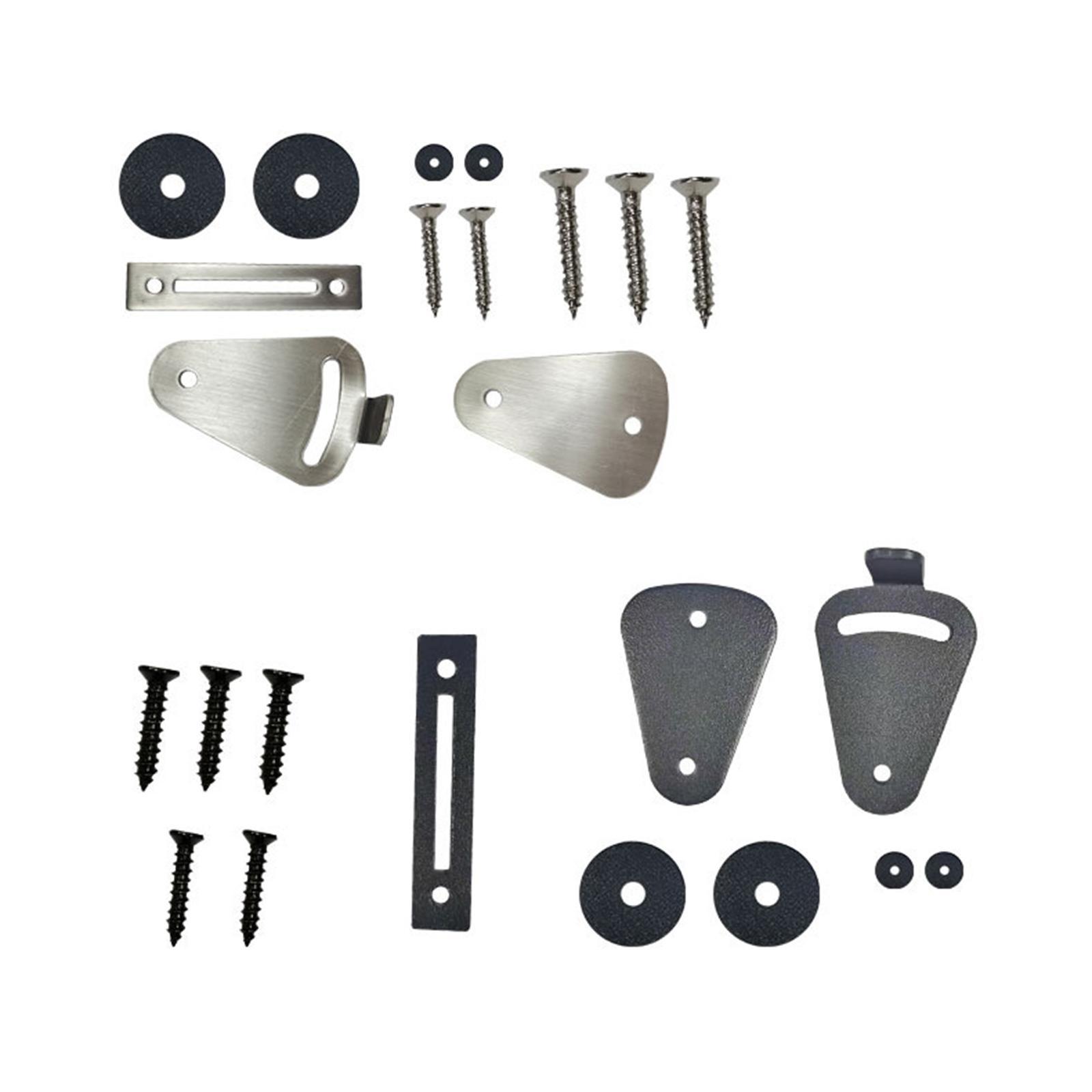 Portable Sliding Barn Door Lock Privacy Door Buckle for