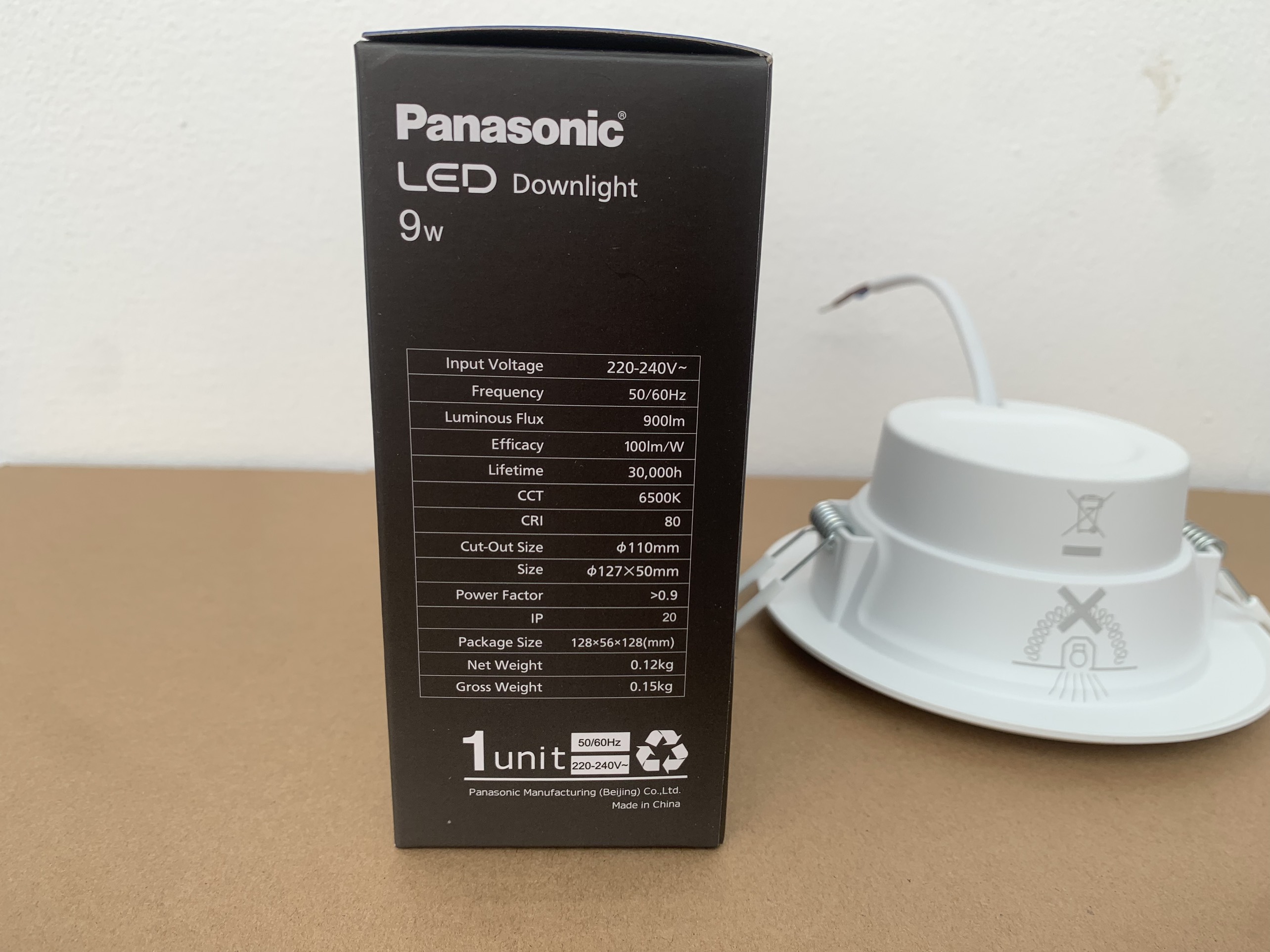 ĐÈN PANASONIC - SP DOWNLIGHT 9W (6500K) - SIÊU SÁNG - SIÊU TIẾT KIỆM - HÀNG CHÍNH HÃNG PANASONIC