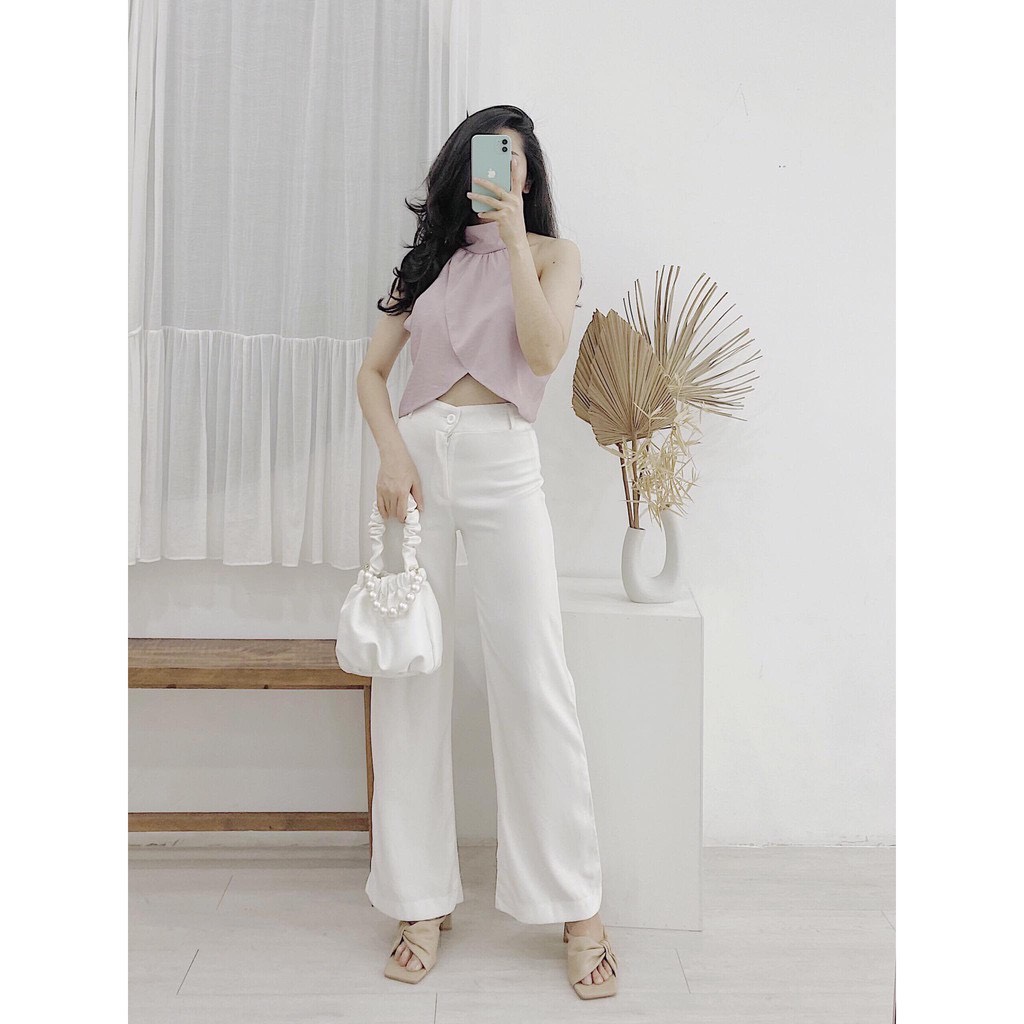 YU CHERRY | Áo nữ Turtleneck Collar Top YA358