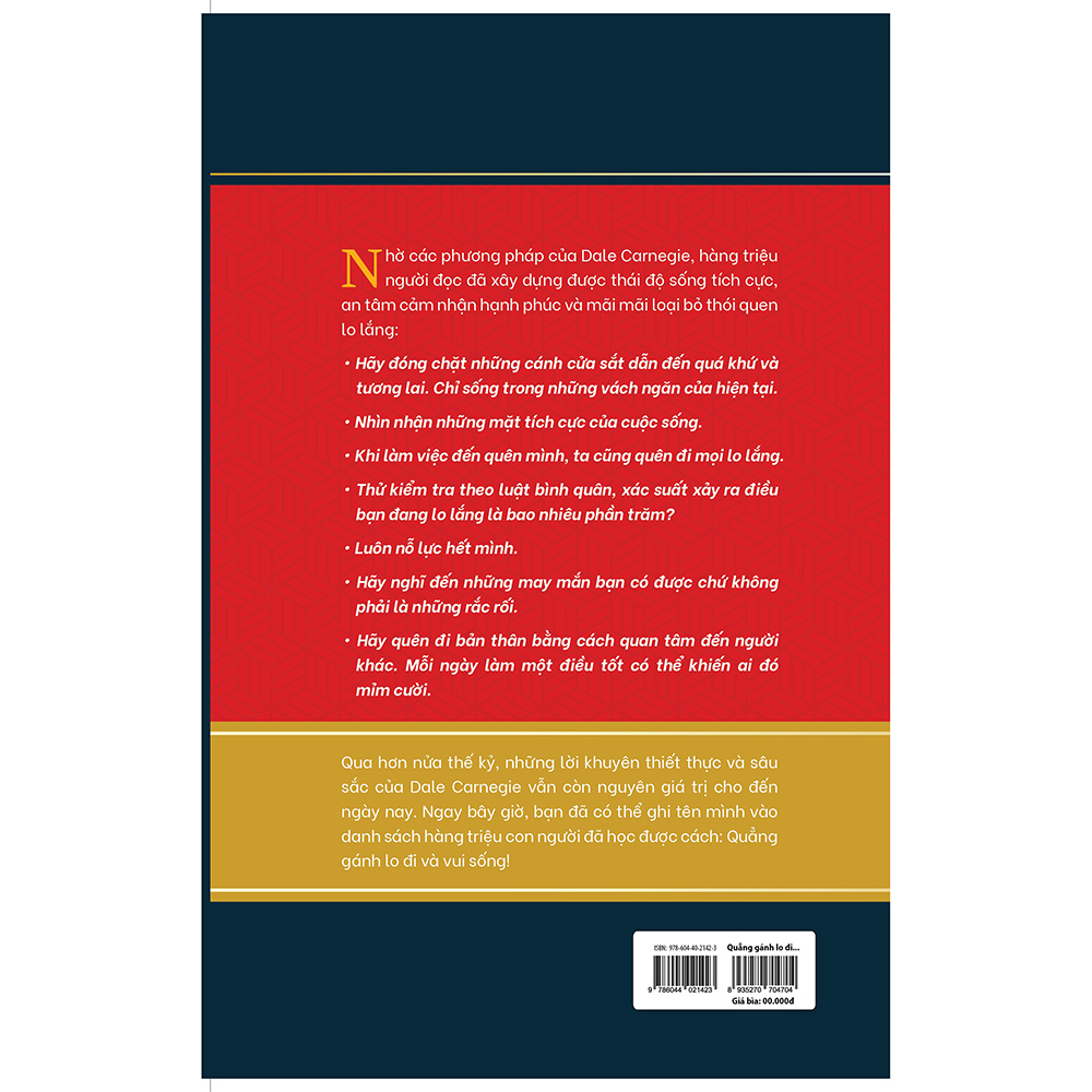 Sách Quẳng Gánh Lo Đi Và Vui Sống