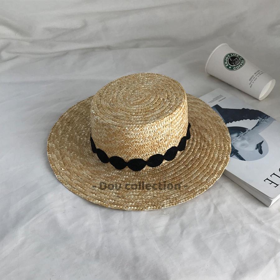 Nón Cói  Rơm Raffia Sợi Tự Nhiên Phối Dây Ren Chống Nắng Đi Biển - Mã NC028