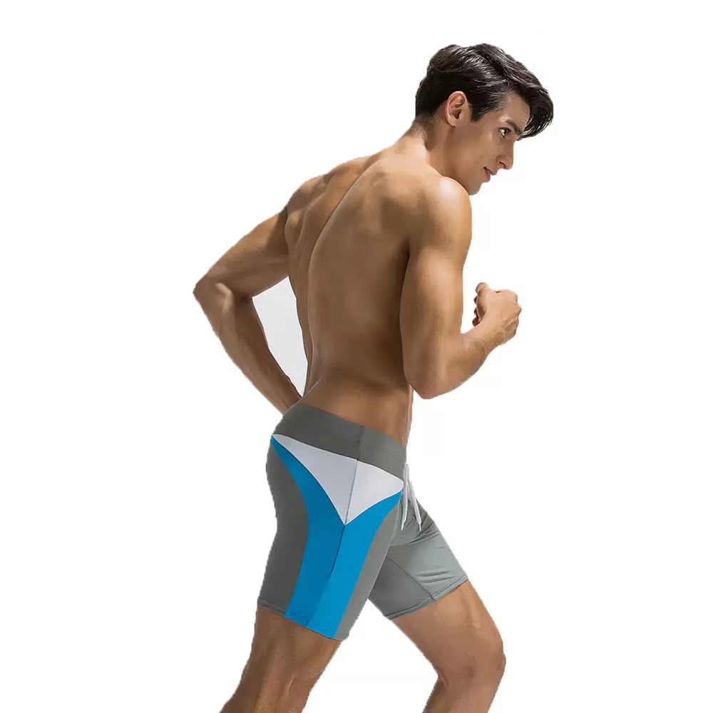 Quần bơi nam Boxer YESURE DEENYT Chất liệu Superfine polyester cao cấp , chống thấm , nhanh khô form Fitness thời trang - Hàng Chính Hãng