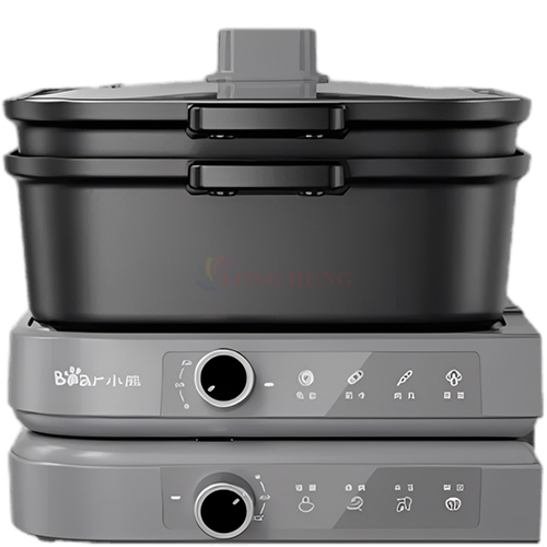 Nồi Lẩu Điện 2 Ngăn 8L BEAR DHG-E80H5 (HP-5H80M47) - Hàng Chính Hãng