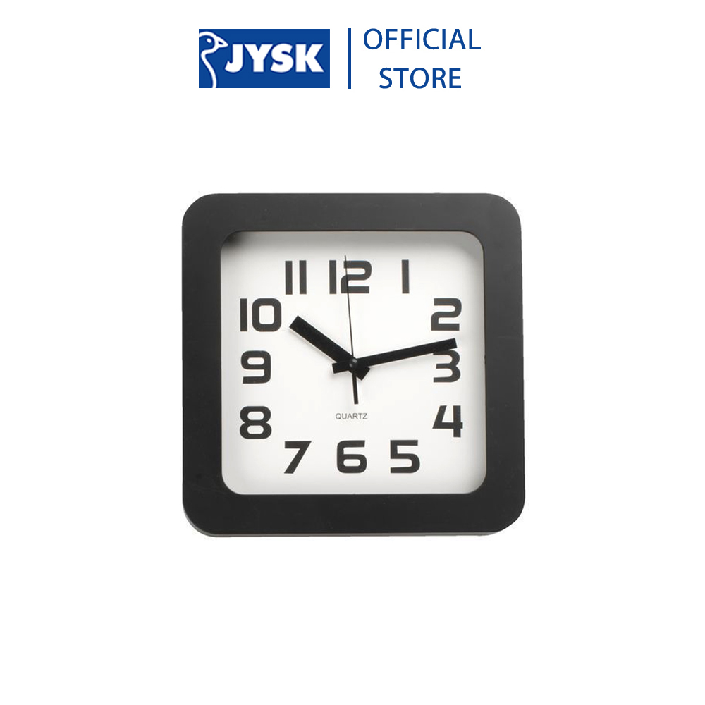 Đồng hồ treo tường | JYSK Sigvart | nhựa | nhiều màu | 23x23x4cm