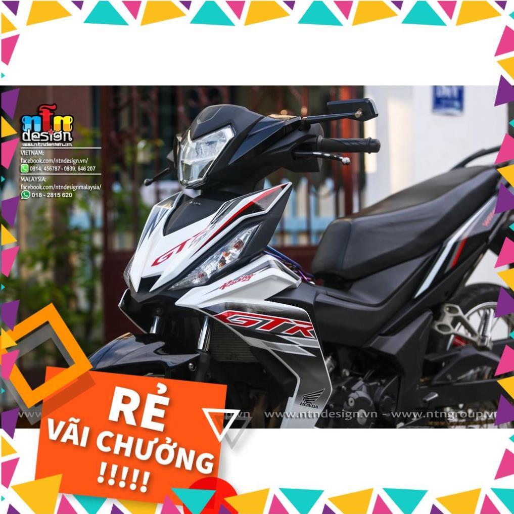 Tem Rời Winner V1 Mẫu GTR Đen Đỏ Trắng