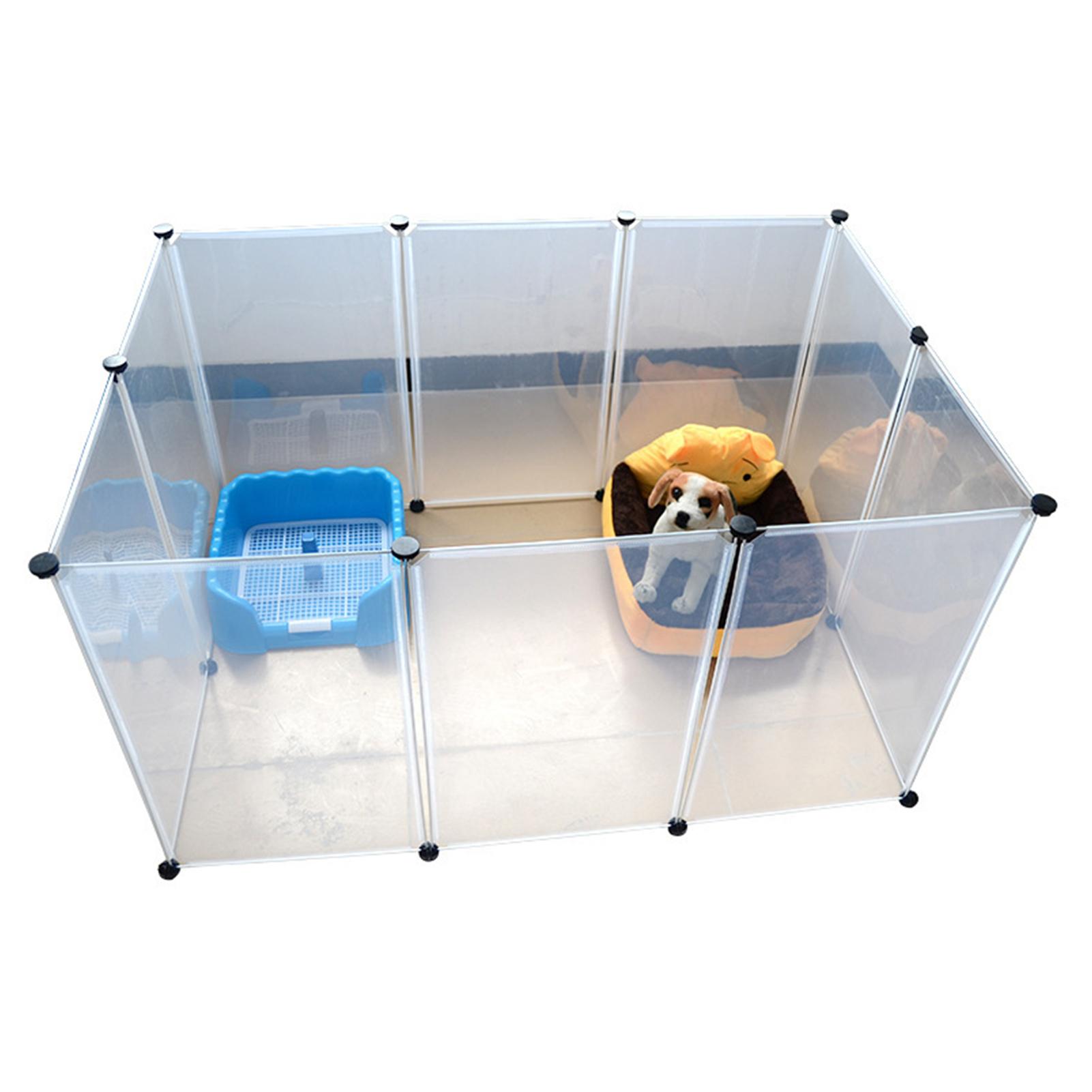 Hàng Rào Cho Chó Di Động Lớn 10 Miếng Thích Hợp Cho Trọng Lượng Dưới 20Kg