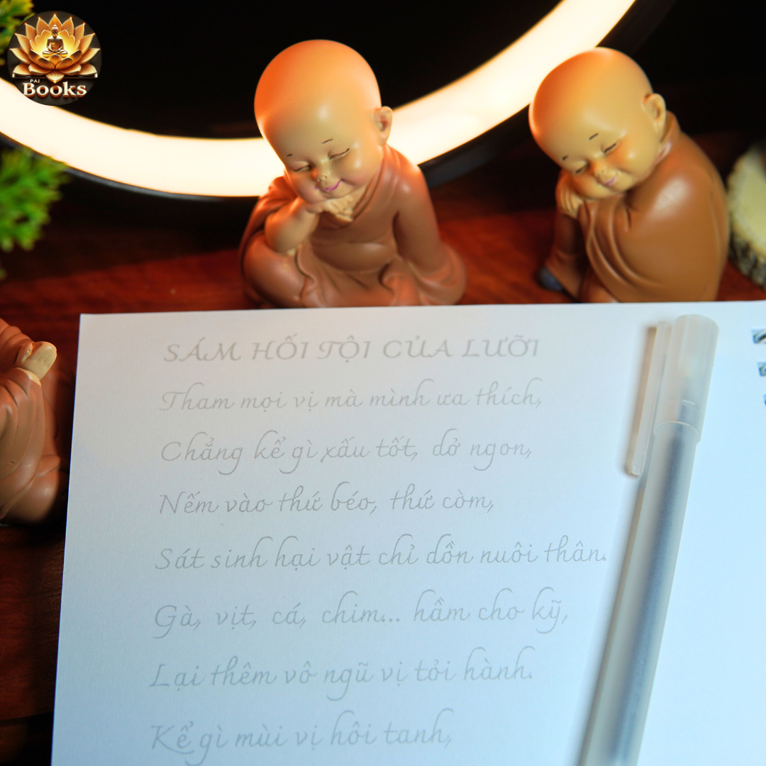COMBO 3 Sách Chép Kinh - Kinh Địa Tạng, Sám Hối, Chú Đại Bi - PAI BOOKS.