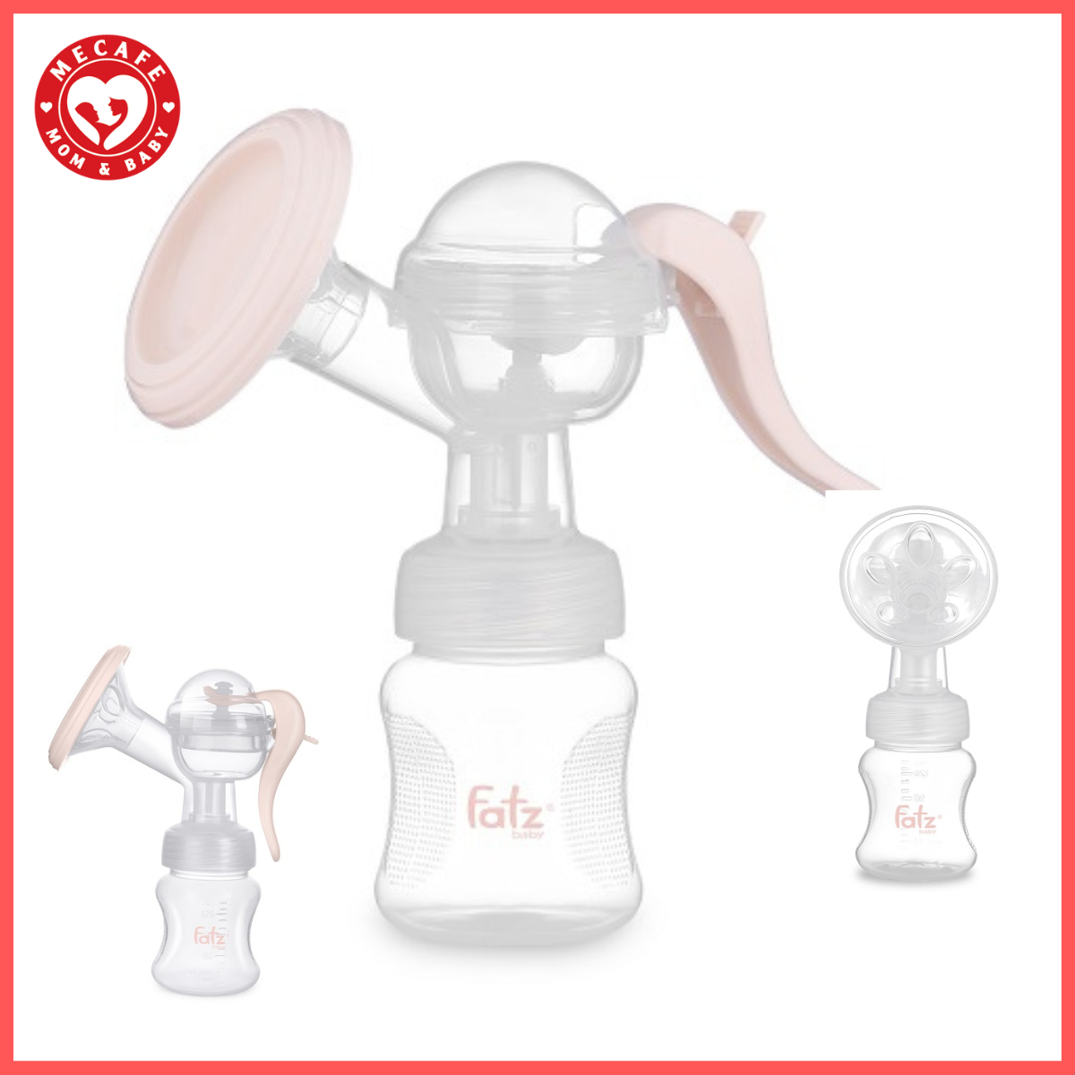 Máy hút sữa tay Fatzbaby handy 1 tặng 10 túi trữ sữa sunmum mini