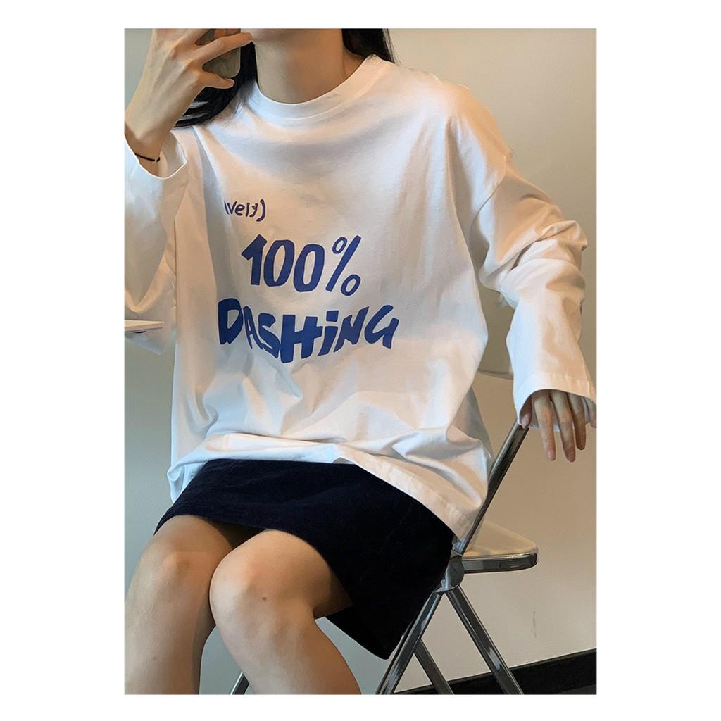 Áo Thun Tay Dài Unisex DASHING Thu Đông