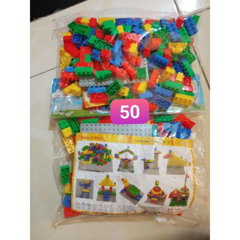 Bộ Lắp Ghép Bằng Nhựa Thông Minh Cho Bé M43-52