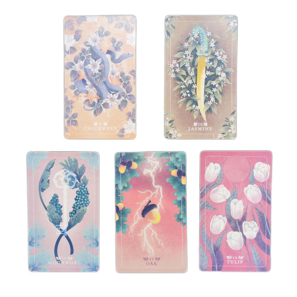 [Size Gốc] Bộ Bài The Seed And Sickle Oracle Deck 55 Lá Bài 7x12 Cm Tặng Đá Thanh Tẩy