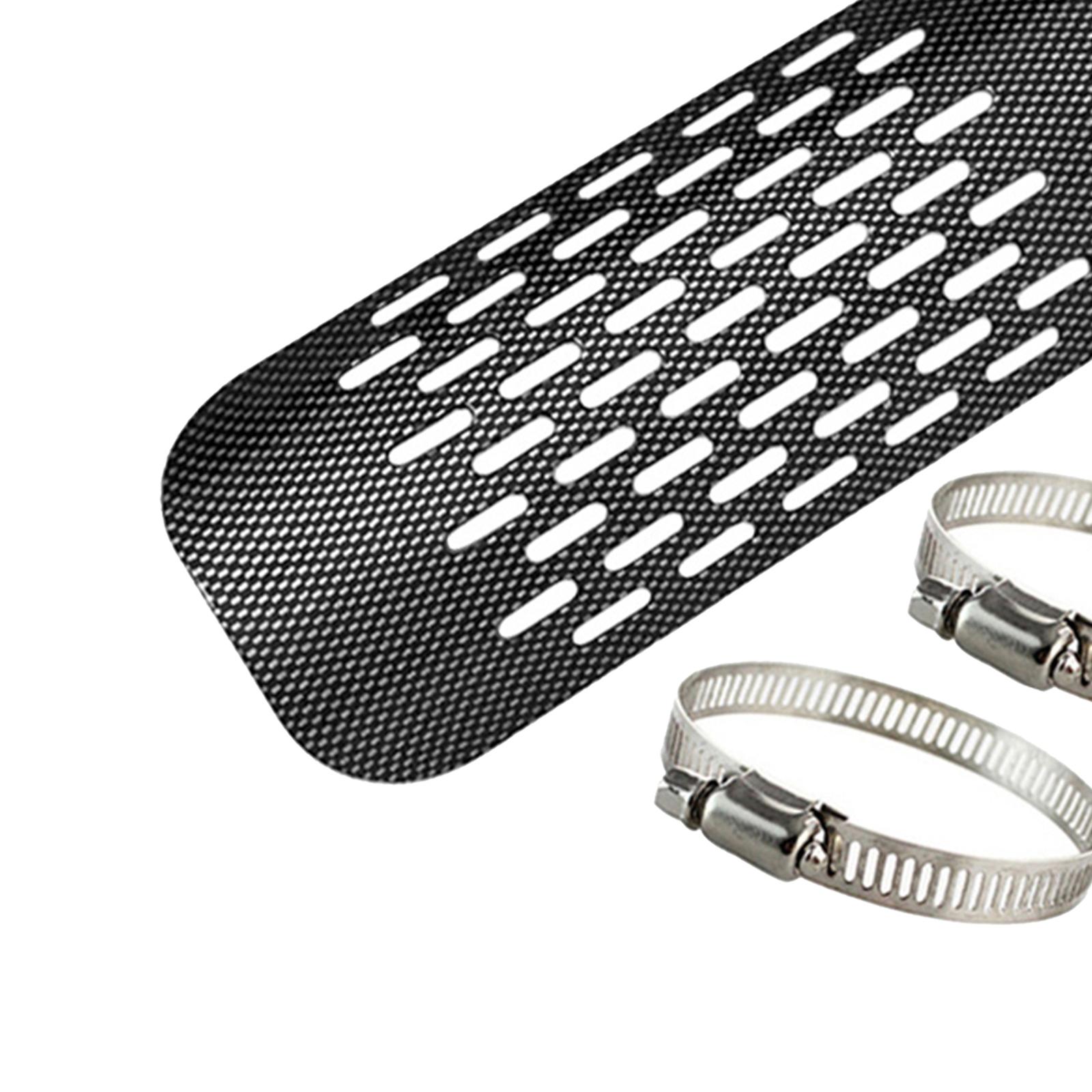 Motorcycle Motorbike Exhaust Heat Shield Protector Exhaust Pipe Muffler Silencer Pipe Cover Guard for Harley Prince racing 400 earth