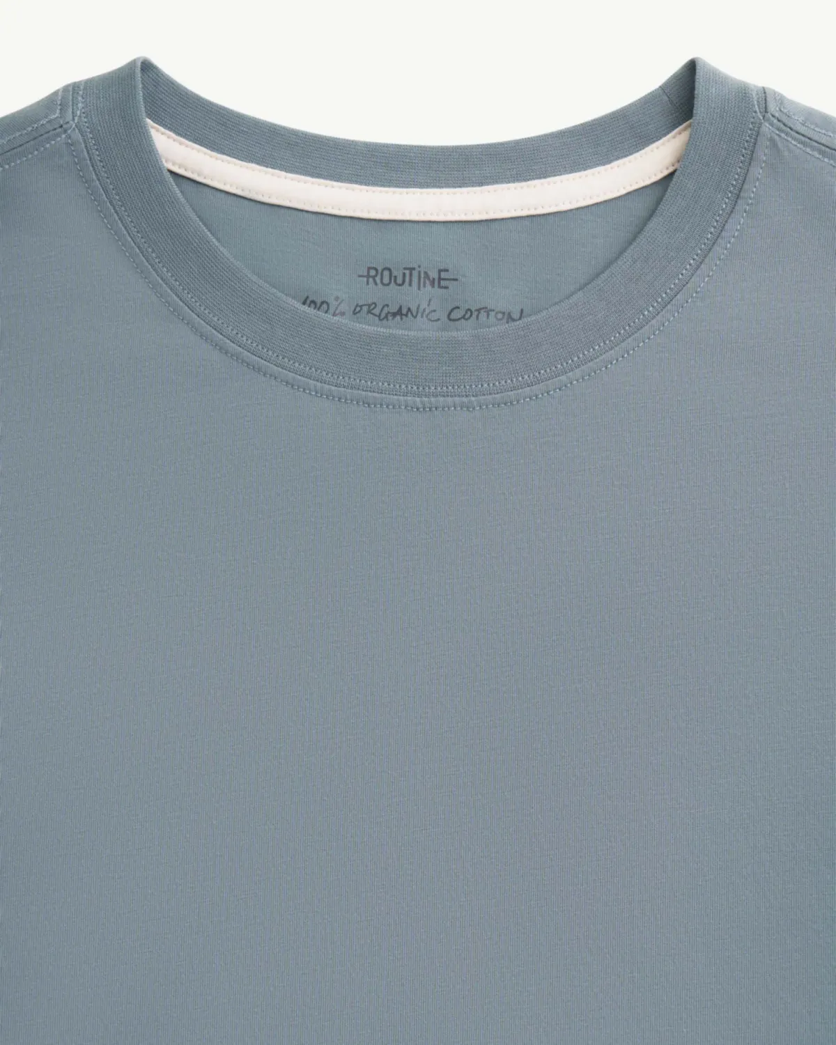Áo Thun ROUTINE Nam Cổ Tròn Cotton Organic Form Fitted - 10F24TSS003C | LASTORE MENSWEAR