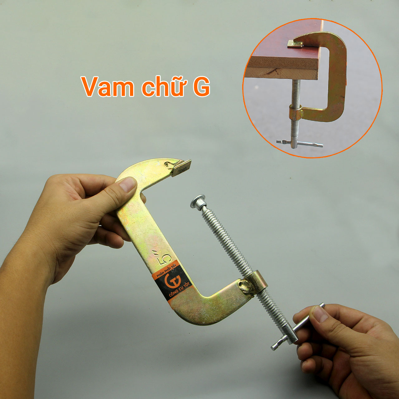 Vam chữ G cỡ 5"