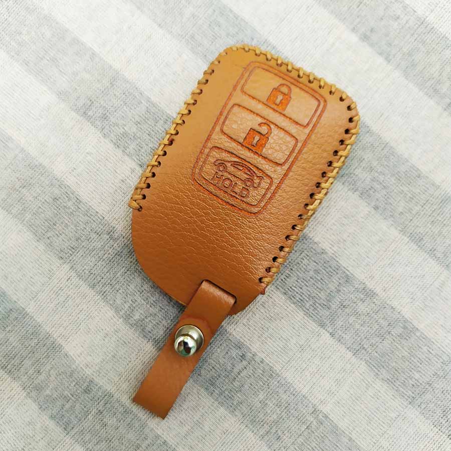 Bao da chìa khóa smartkey dành cho xe hơi Toyota Vios