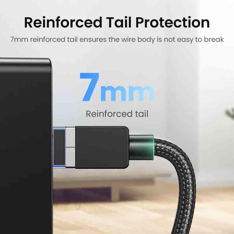 Ugreen UG90540NW153TK 0.5M 25Gbps 2000mhz Màu Đen Cáp mạng CAT8 F/FTP lõi đồng nguyên chất - HÀNG CHÍNH HÃNG