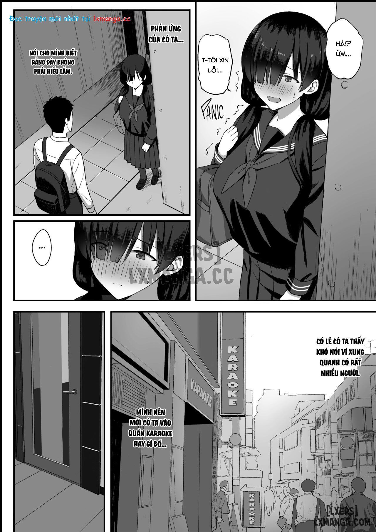 kẻ bám đuôi có đôi ngực bự bây giờ là bạn gái tôi chapter 0 9