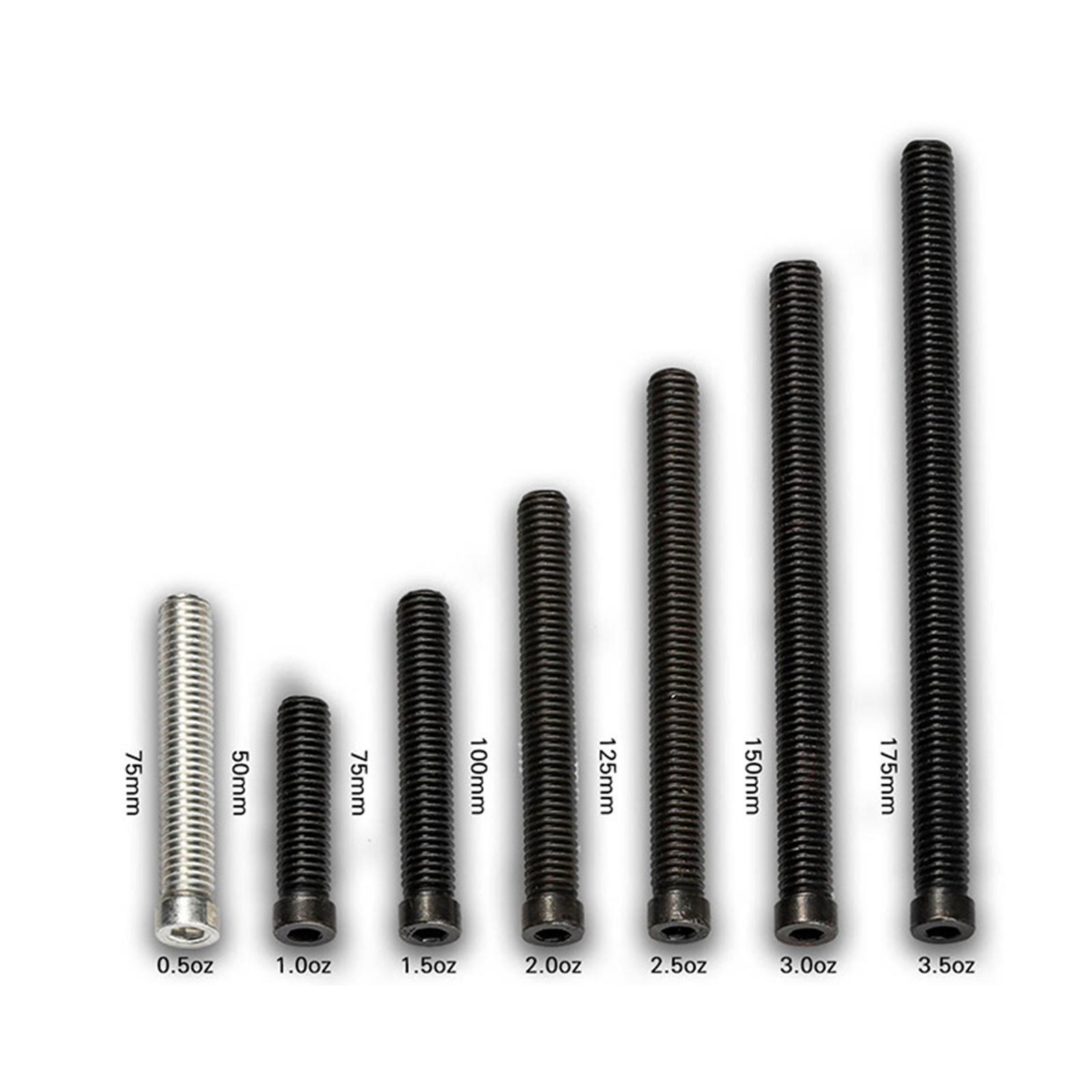 Pool Cue Weight Bolt Billiard Weight Bolt for Cue Balance Portable Durable Repair Pool Cue Weight Screw Tool for Outdoor Billiards Accessory